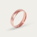 Rose Gold-Plated Band Ring