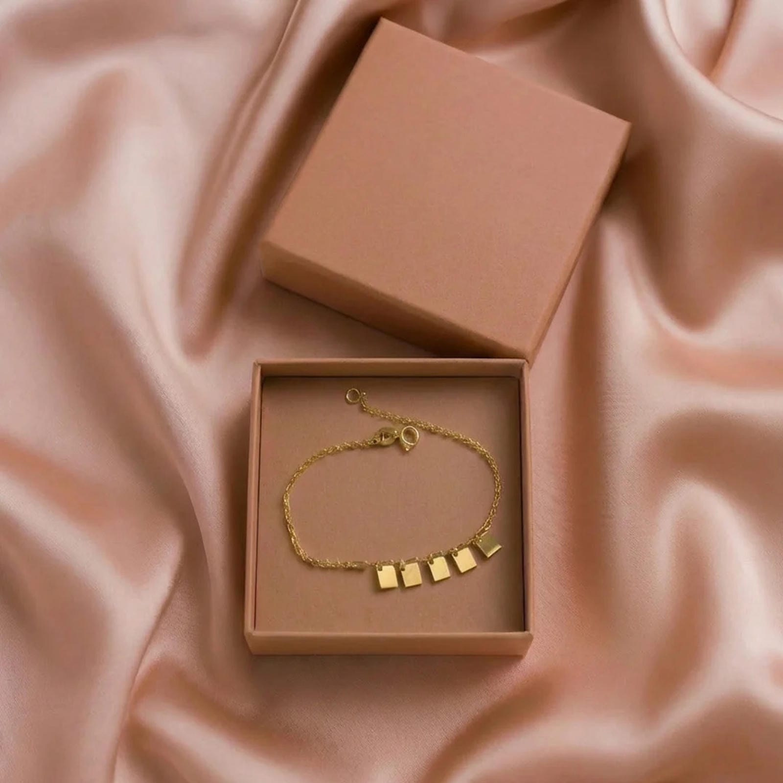 Gold Plated linked Bracelet - Blisseallure.in