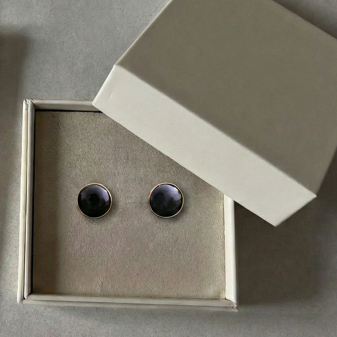 Classic Black Onyx earrings