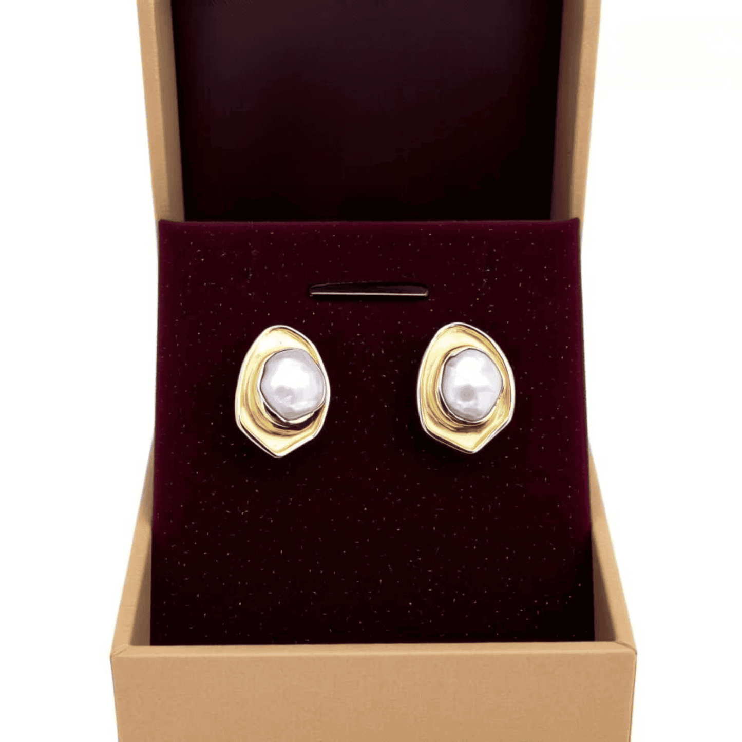 Baroque Pearl 925 Sterling Silver Earrings