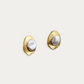 Baroque Pearl 925 Sterling Silver Earrings