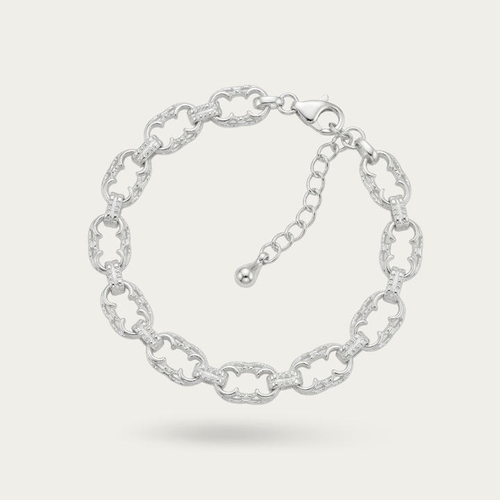 Textured link Bracelet for Men