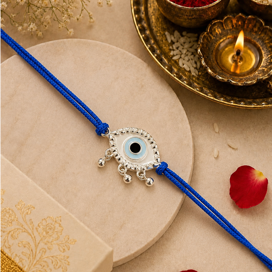 Blisse Allure Sterling Silver Nazar Rakhi