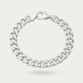 Curb chain bracelet for men
