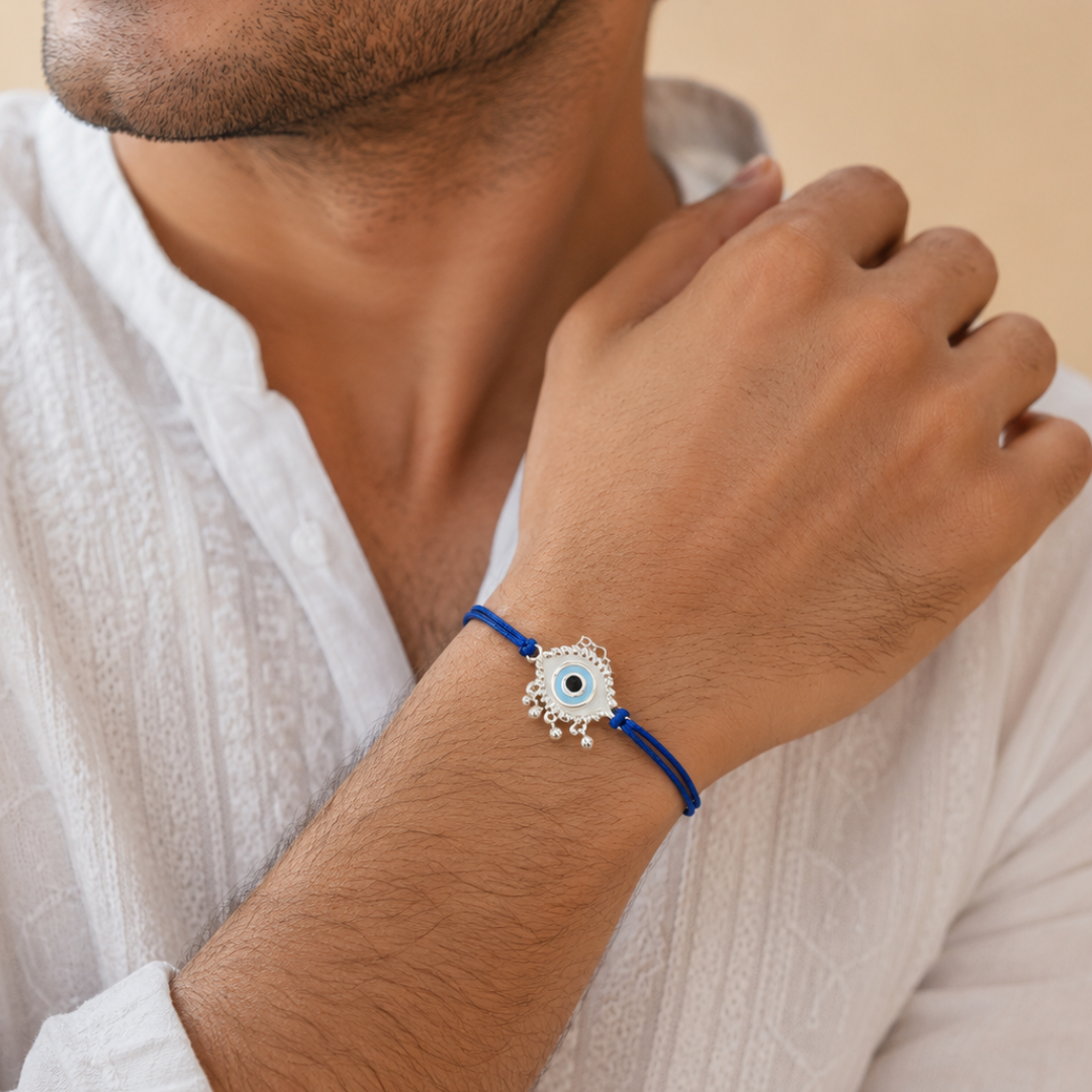 Blisse Allure Sterling Silver Nazar Rakhi