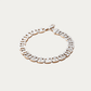 Chain bracelet with cubic zirconia stones for men - Blisseallure.in