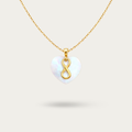 Mother of Pearl With Infinity Gold Pendant