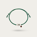 Blisse Allure 925 Sterling Shiva Trishul design with rudraksha silver rakhi for brother