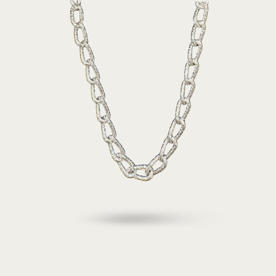 Sparkling Link Chain Necklace | Unisex Durable Jewelry