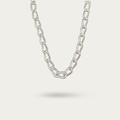 Sparkling Link Chain Necklace | Unisex Durable Jewelry