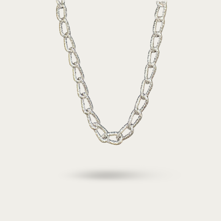 Sparkling Link Chain Necklace | Unisex Durable Jewelry