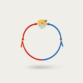 Blisse Allure Sterling Silver KRISHNA Rakhi for brother