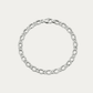 Rectangular links with lobster clasp men's bracelet - Blisseallure.in