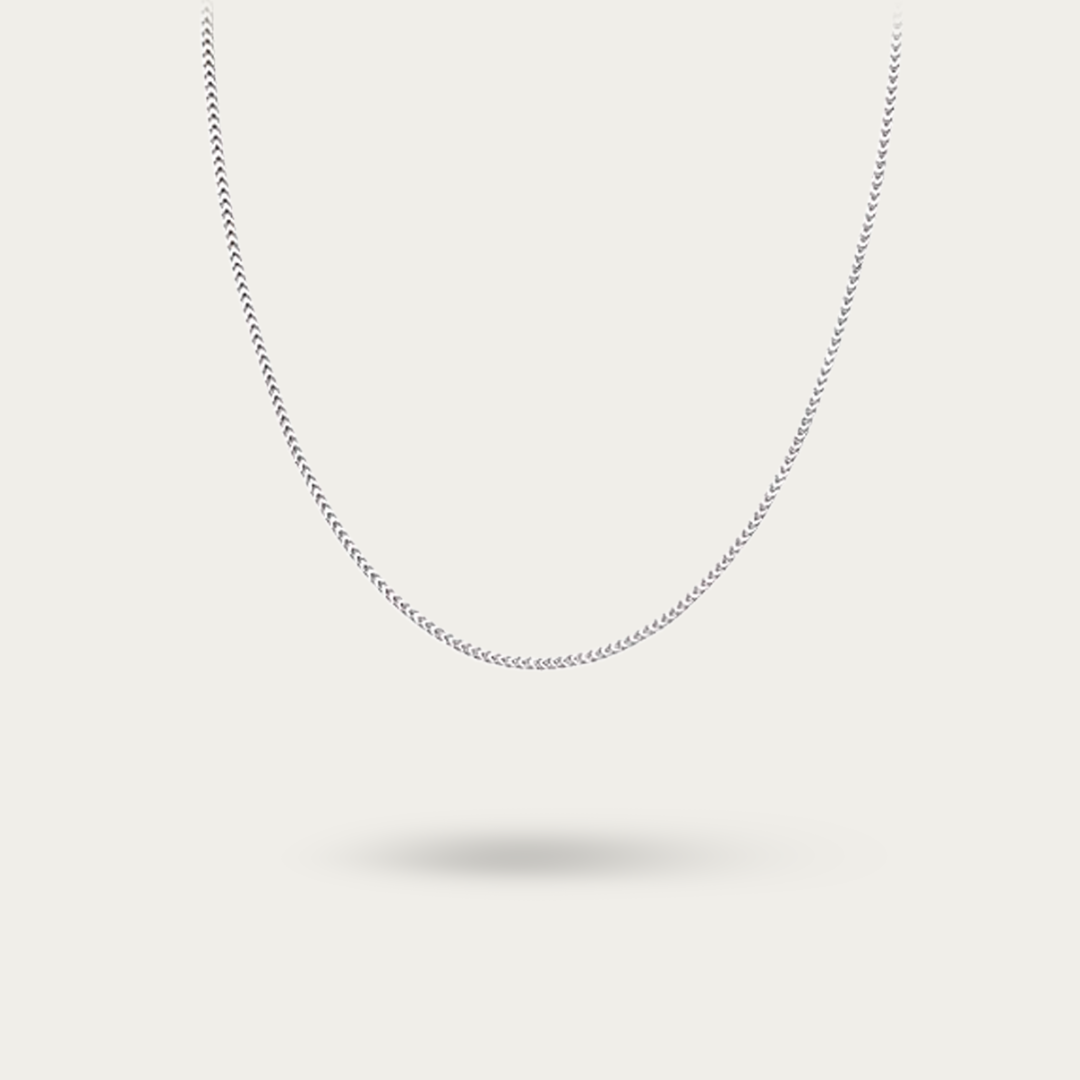 Herringbone Chain Necklace – Elegant & Timeless Design For Men and Women