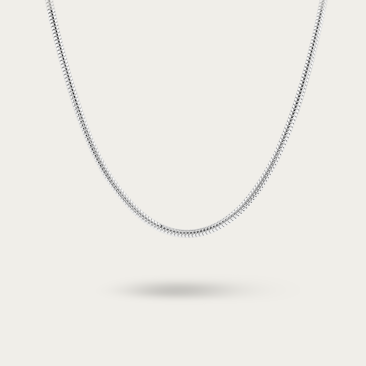 Rounded Hollow Snake Chain - Unisex