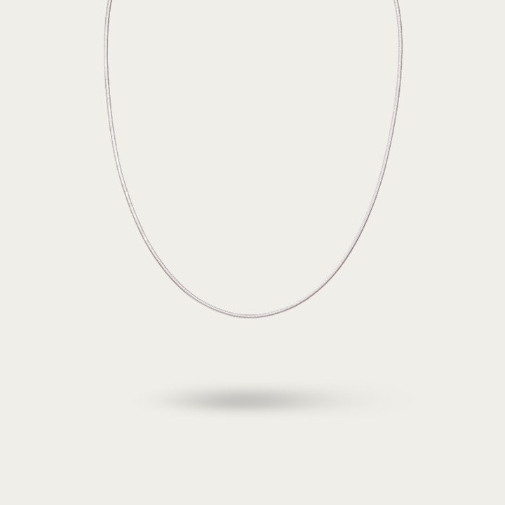 Oval Snake Chain – Smooth Shine, Timeless Design For Men and Women