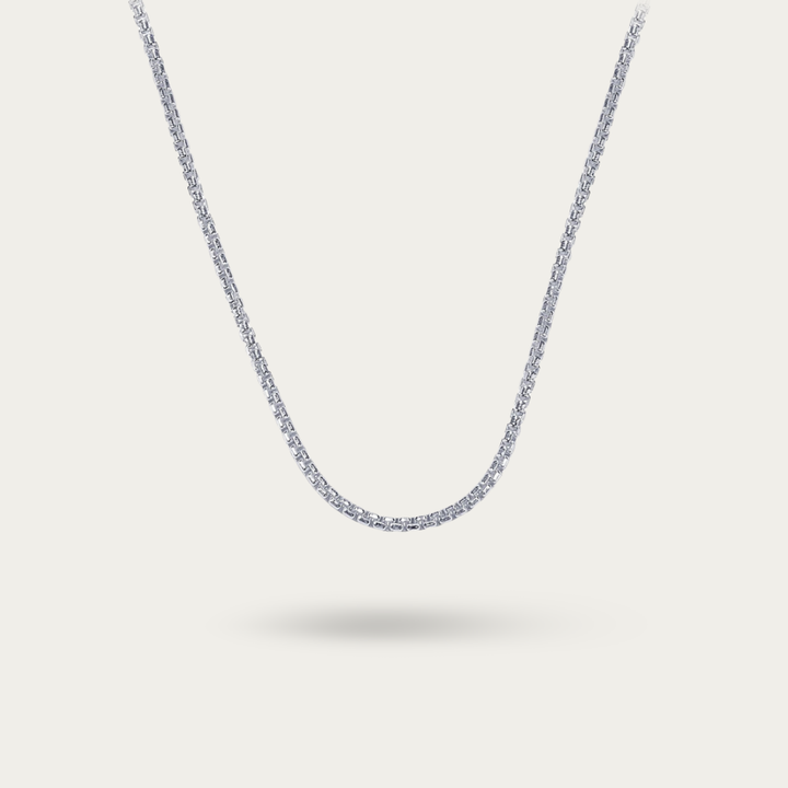 Box Chain – Rounded Links, Timeless Elegance For Men and Women