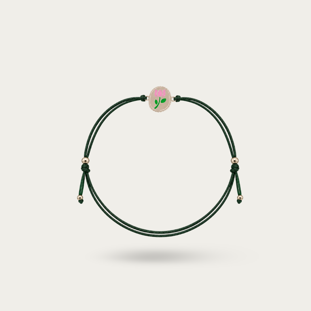 Blisse Allure Sterling Silver Lotus Rakhi for brother
