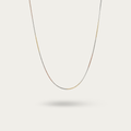 Triple Tone Snake Chain Necklace for Women