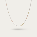 Triple Tone Ball Bead Chain Necklace for Women