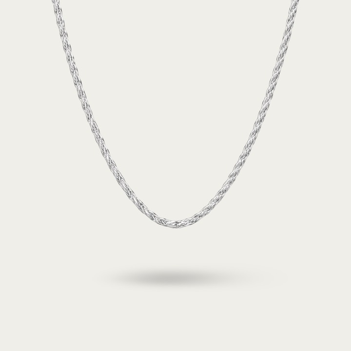 Diamond cut rope chain for Men and Women