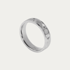 Men's Ring with Smooth & Textured Design - Blisseallure.in