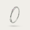 Blisse Allure Sterling Fantasia Baby Pink Bangle