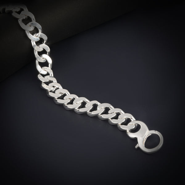 Blisse Allure 925 Heavy Casting Sterling Silver Men's Bracelet