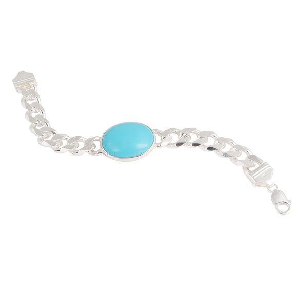 Blisse Allure 925 Sterling Silver Salman Bracelet for Men