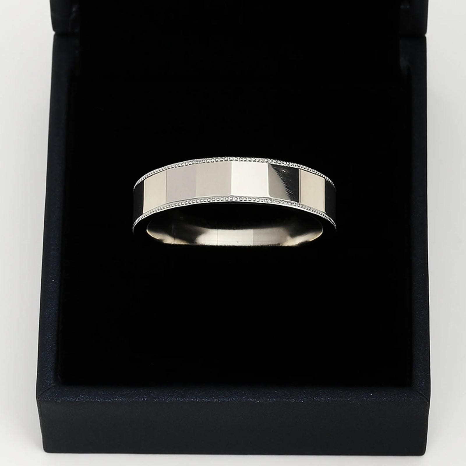 Faceted Band Ring for Men - Blisseallure.in