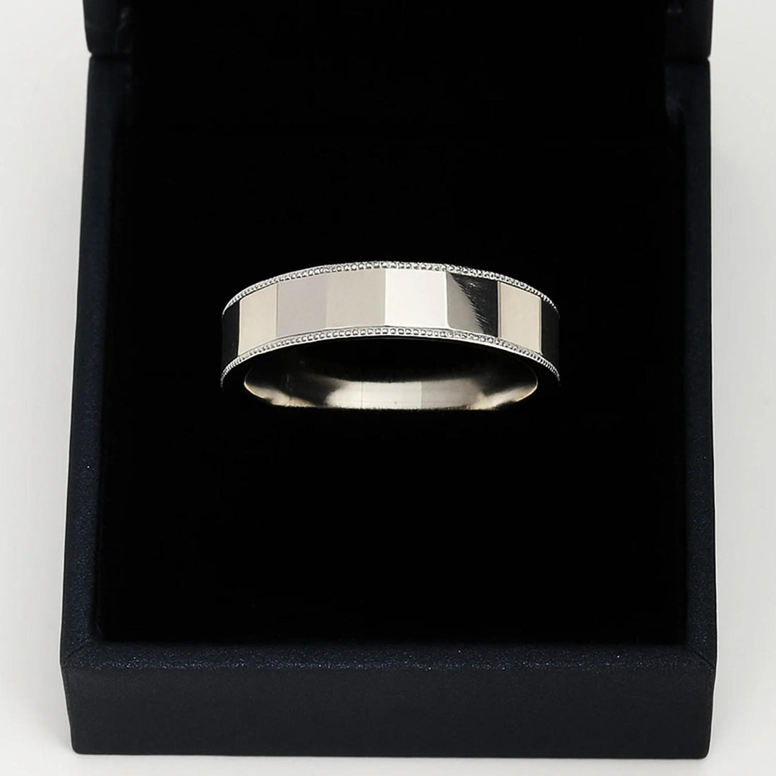 Faceted Band Ring for Men - Blisseallure.in