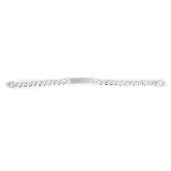 Blisse Allure 925 Classic Sterling Silver ID Bracelet for Men