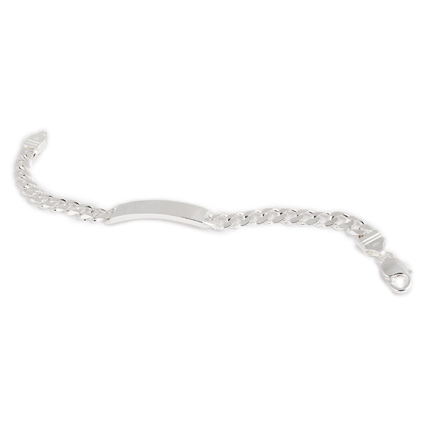 Blisse Allure 925 Classic Sterling Silver ID Bracelet for Men