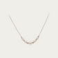 Pearl Necklace in Rose Gold finish