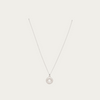 Blisse Allure Sterling Silver Doughnut pendant with silver chain