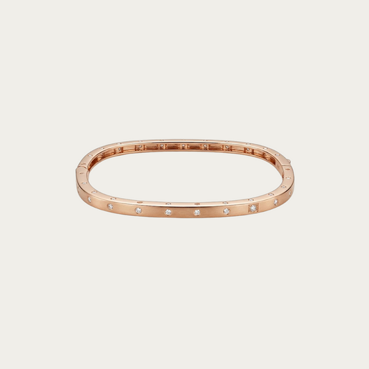 Blisse Allure Rose Gold Victorian Bangle
