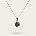 Beautiful crystal pendent Necklace - Red