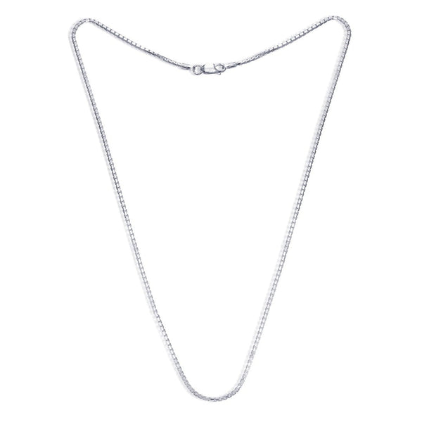 Blisse Allure 925 Sterling Silver Box Chain For Men and Women