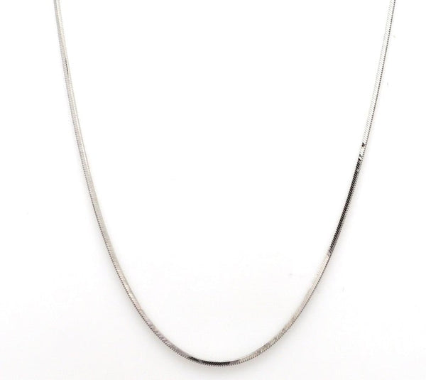 Blisse Allure 925 Sterling Silver Square Snake Chain For Men And Women
