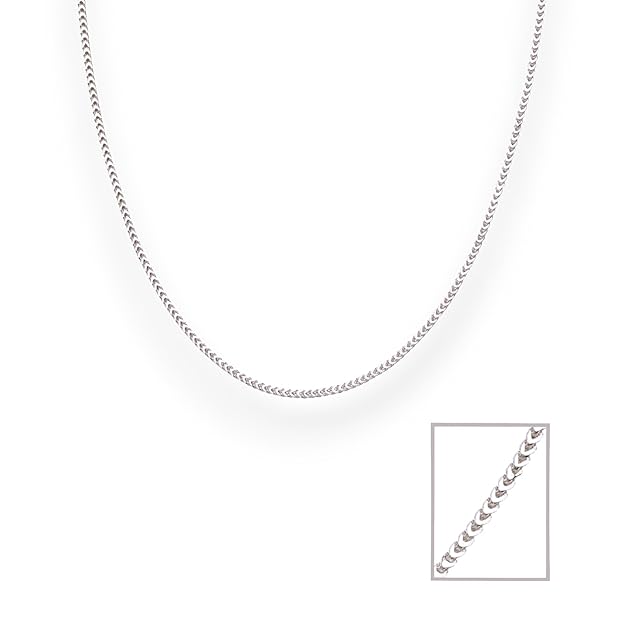 Blisse Allure 925 Sterling Silver Herringbone Chain For Men and Women