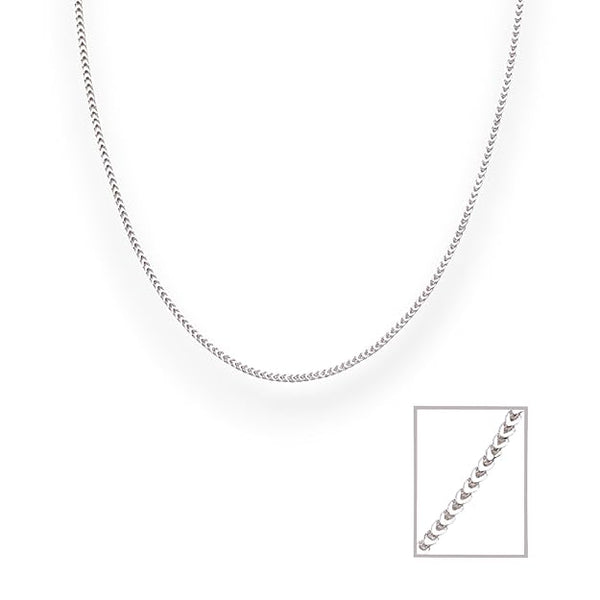 Blisse Allure 925 Sterling Silver Herringbone Chain For Men and Women