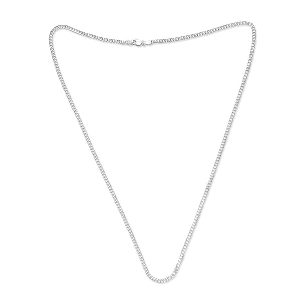 Blisse Allure 925 Sterling Silver Curb Chain for Men and Women