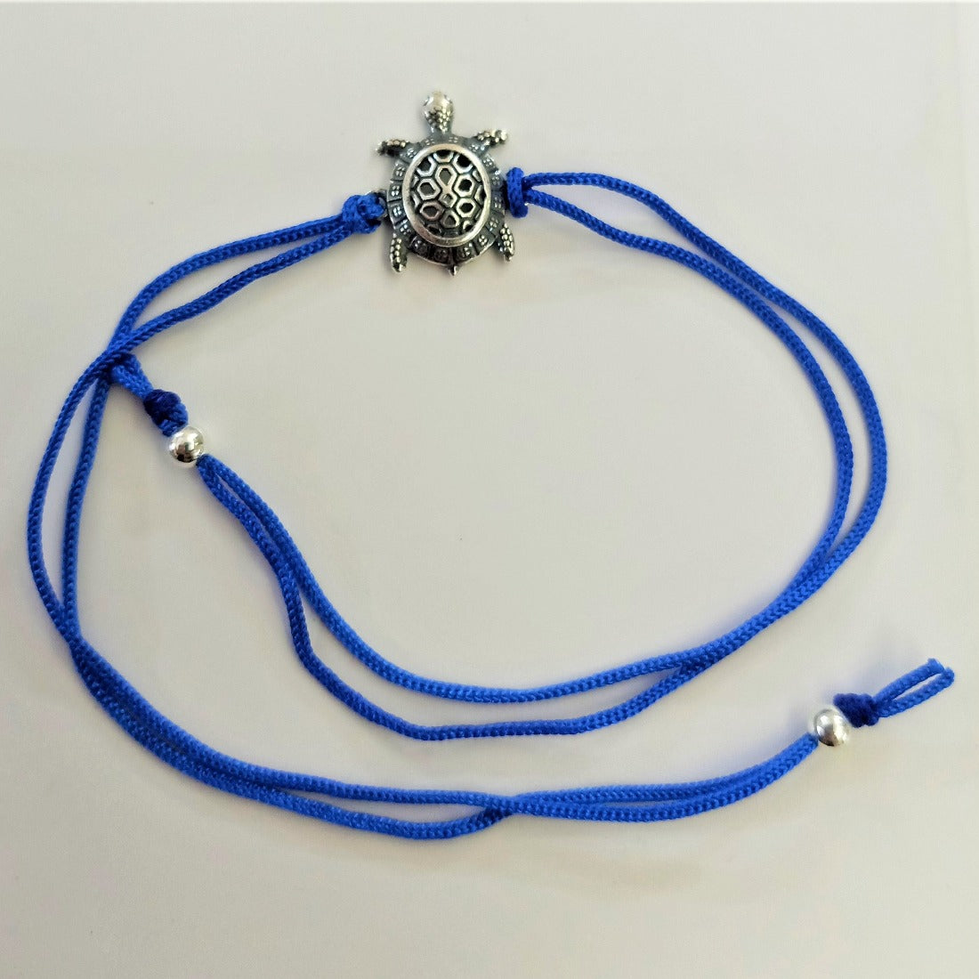 Blisse Allure Sterling Silver Antique Tortoise Rakhi for Brother