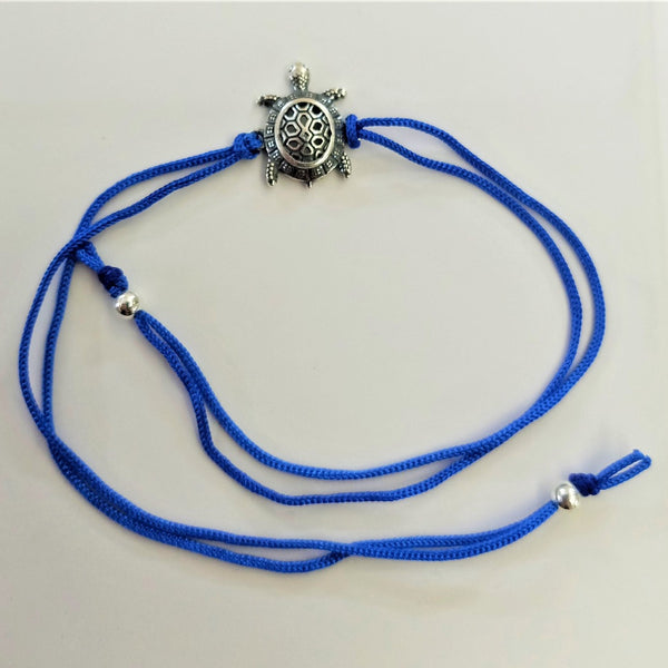 Blisse Allure Sterling Silver Antique Tortoise Rakhi for Brother