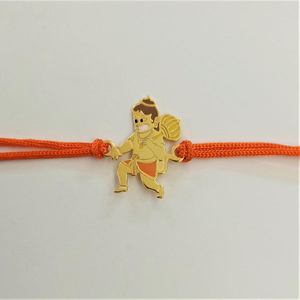 Blisse Allure Sterling Silver Bal Hanuman Rakhi for the Brother.
