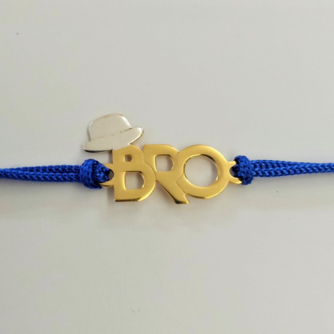 Blisse Allure Sterling Silver Two Toned bro Rakhi for Brother.