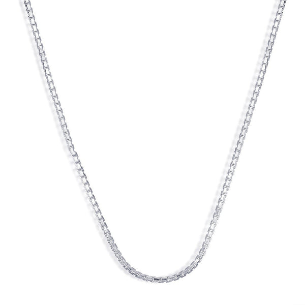Blisse Allure 925 Sterling Silver Box Chain For Men and Women