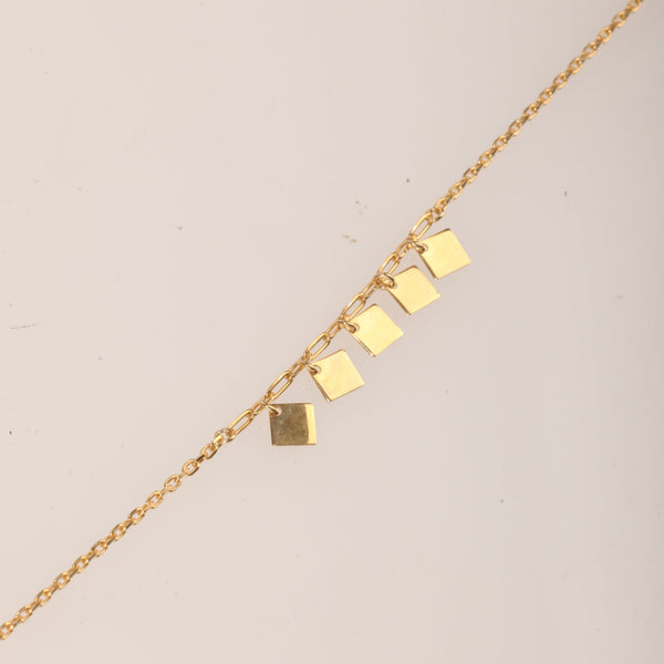 Blisse Allure Gold Link Bracelet