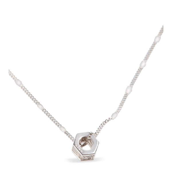 Blisse Allure Sterling Silver Pendant Necklace.