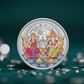 SHRI LAKSHMI GANESH SILVER COIN 10 GM BY ACPL